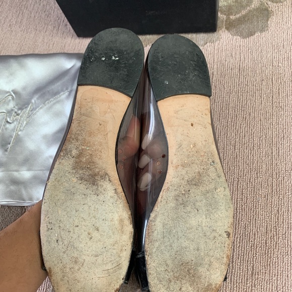 giuseppe zanotti flats . PVC and leather - Picture 5 of 6